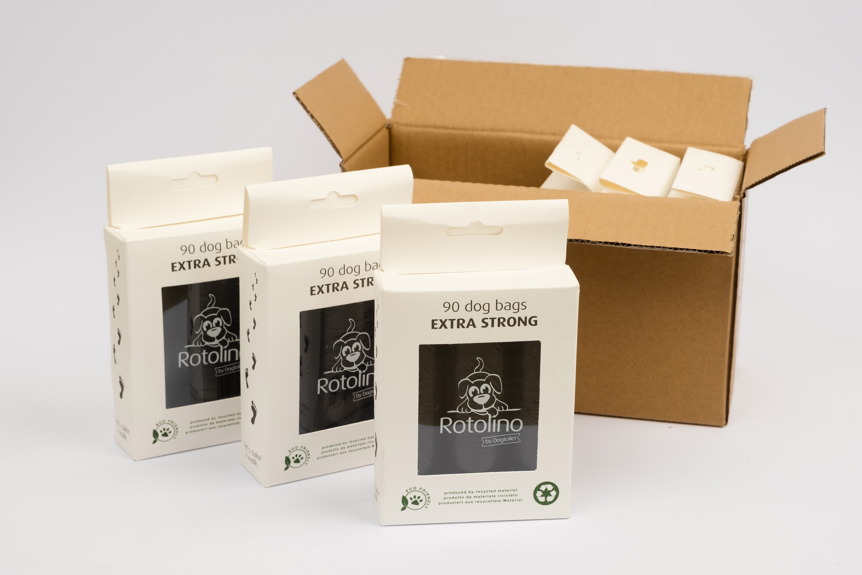 AAYGA Sacchetti Igienici Per Cane,600 Pezzi/24 Rotoli Sacchetti Per - Foto 7