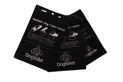 Sacchetti igienici per cani in HDPE riciclato